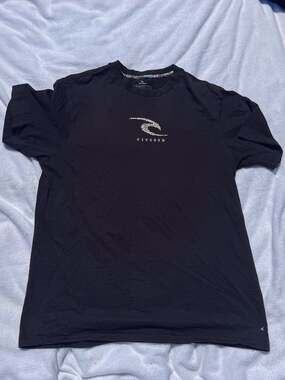Rip Curl Standard Fit Graphic T-Shirt Black XXL